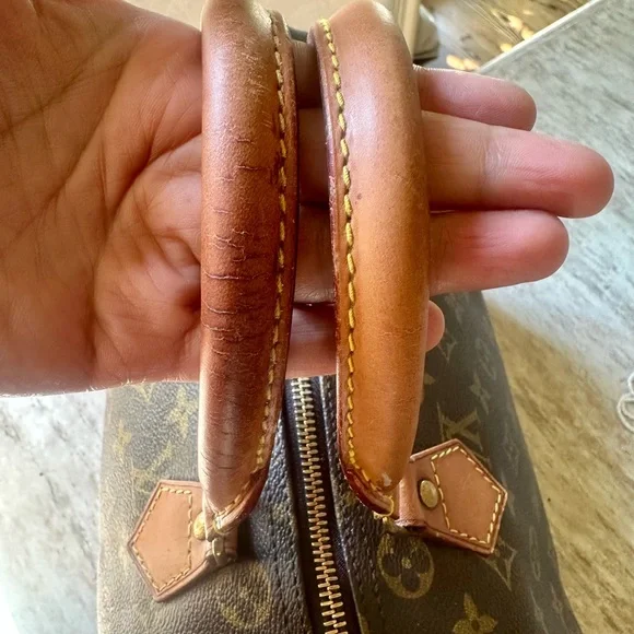 Louis Vuitton Monogram Brown speedy 30 - Picture 12 of 16